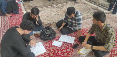 تصاویر/ آزمون شفاهی طلاب پایه‌های سوم تا دهم مدارس علمیه منطقه کاشان