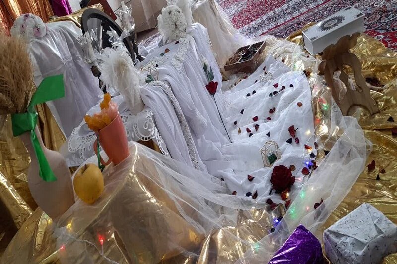 برگزاری جشن سالروز ازدواج حضرت علی(ع) و حضرت زهرا(س) در کرمانشاه+ تصاویر