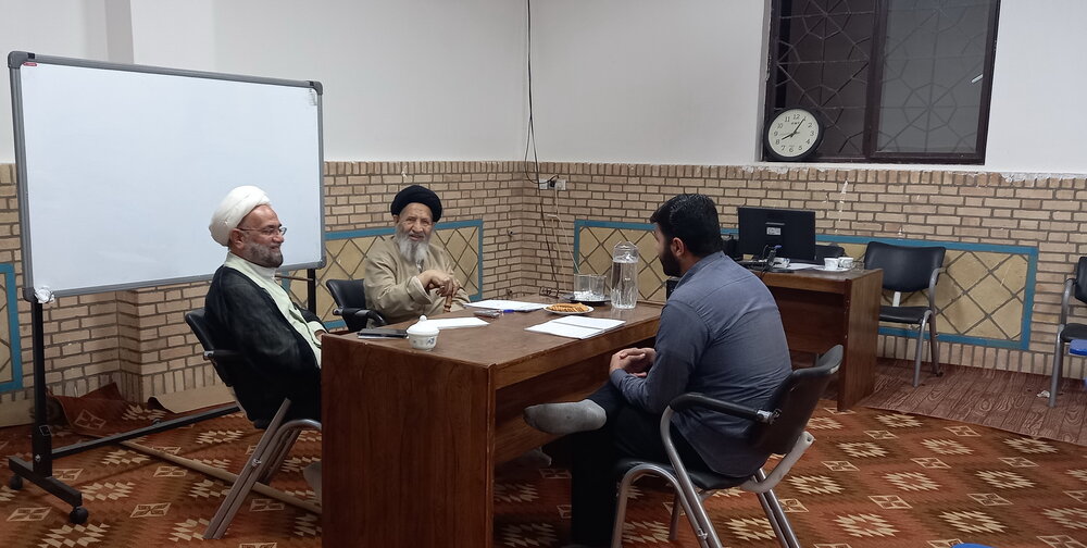 مصاحبه علمی طلاب درس خارج مدارس علمیه کاشان برگزار شد