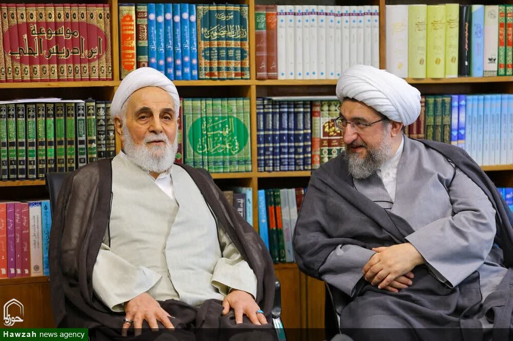 تصاویر | دیدار حجت الاسلام والمسلمین ناطق نوری با نماینده ولی فقیه در استان آذربایجان شرقی
