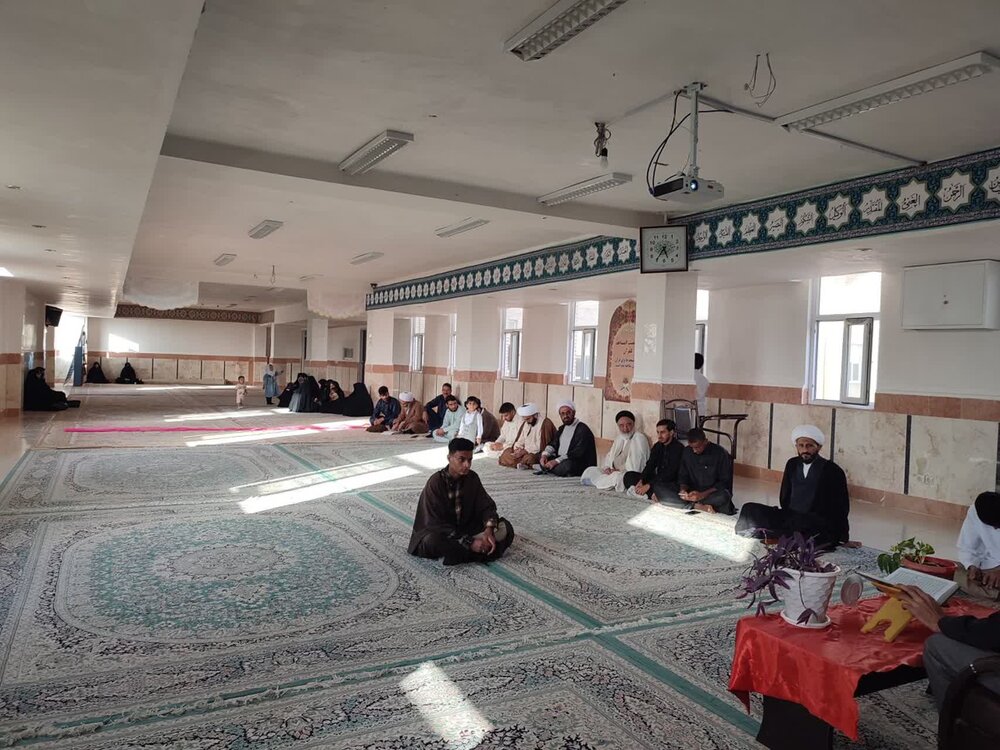 ویژه برنامه سالروز حضرت فاطمه(س) و امام(ع) در مدرسه علمیه الغدیر نراق