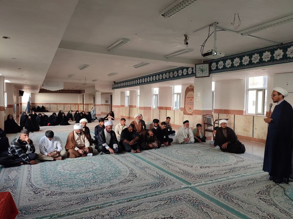 ویژه برنامه سالروز حضرت فاطمه(س) و امام(ع) در مدرسه علمیه الغدیر نراق