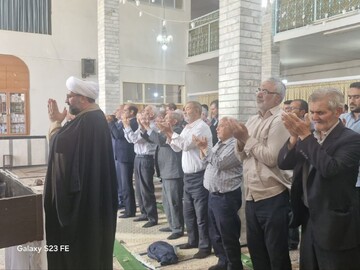 تصاویر/ آیین عبادی سیاسی نماز جمعه پلدشت