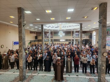 تصاویر/ آیین عبادی سیاسی نماز جمعه چایپاره