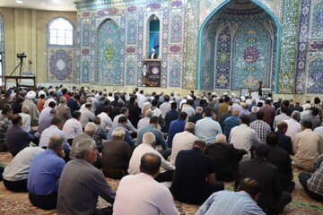 تصاویر/ آیین عبادی سیاسی نماز جمعه در ایلام