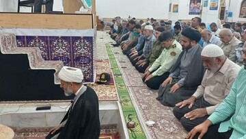 نماز جمعه بندرریگ به روایت تصویر