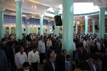 تصاویر/   آیین عبادی سیاسی نماز جمعه تکاب