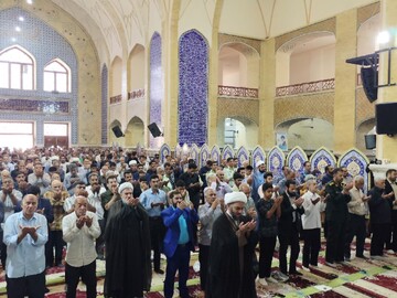 تصاویر/ نماز جمعه بم
