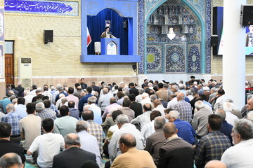 تصاویر/ آیین عبادی سیاسی نماز جمعه ارومیه