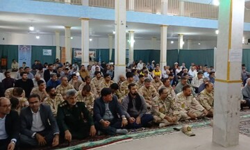 تصاویر/ آیین عبادی‌سیاسی نمازجمعه در شهرستان مهران