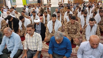 نماز جمعه برازجان به روایت تصویر