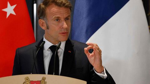 فرانسی صدر: فلسطین کو بطور ریاست تسلیم کرنا ایک سیاسی ضرورت ہے