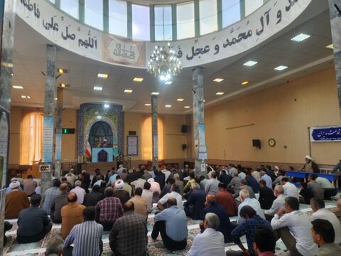 تصاویر/ آیین عبادی سیاسی نماز جمعه چایپاره