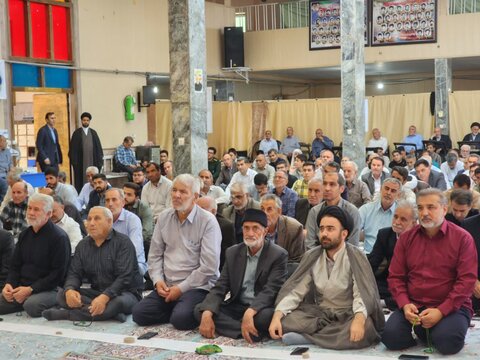 تصاویر/ آیین عبادی سیاسی نماز جمعه چایپاره