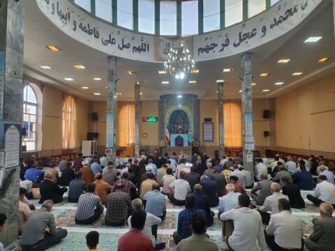 تصاویر/ آیین عبادی سیاسی نماز جمعه چایپاره