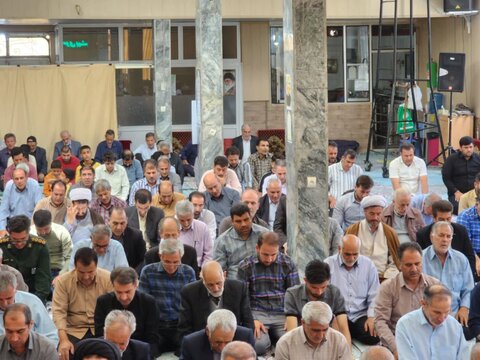 تصاویر/ آیین عبادی سیاسی نماز جمعه چایپاره