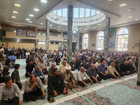 تصاویر/ آیین عبادی سیاسی نماز جمعه چایپاره