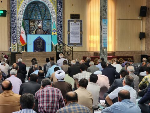 تصاویر/ آیین عبادی سیاسی نماز جمعه چایپاره