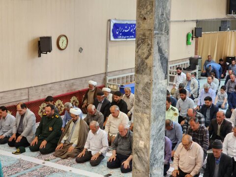 تصاویر/ آیین عبادی سیاسی نماز جمعه چایپاره