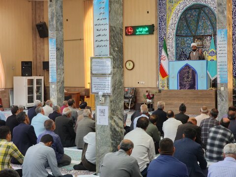 تصاویر/ آیین عبادی سیاسی نماز جمعه چایپاره