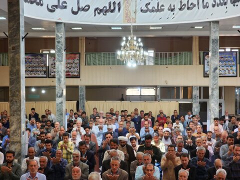 تصاویر/ آیین عبادی سیاسی نماز جمعه چایپاره