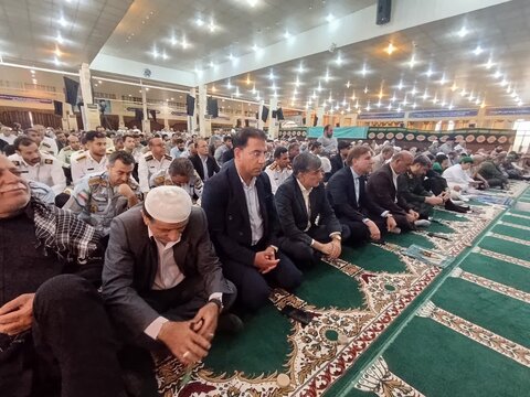تصاویر/ آیین عبادی سیاسی نمازجمعه امروز بوشهر