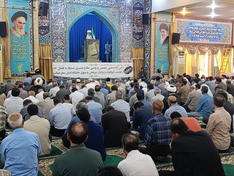 تصاویر/ آیین عبادی سیاسی نمازجمعه امروز بوشهر