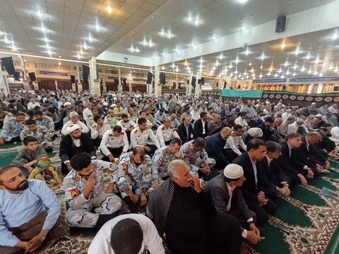 تصاویر/ آیین عبادی سیاسی نمازجمعه امروز بوشهر