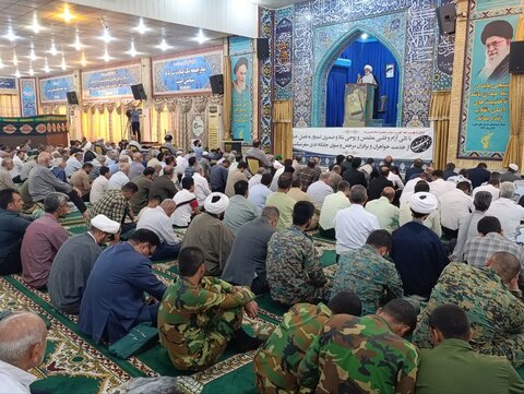 تصاویر/ آیین عبادی سیاسی نمازجمعه امروز بوشهر