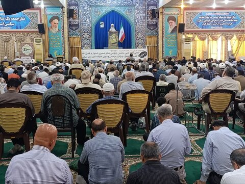 تصاویر/ آیین عبادی سیاسی نمازجمعه امروز بوشهر