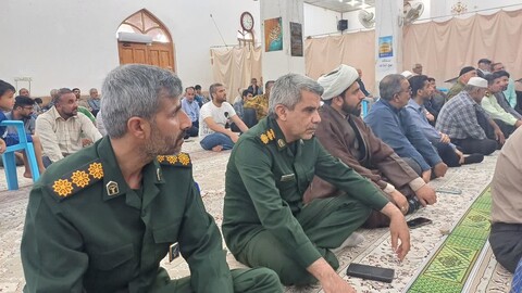 نماز جمعه بندرریگ به روایت تصویر