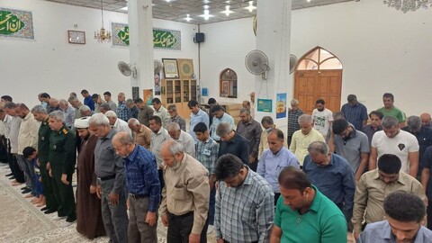 نماز جمعه بندرریگ به روایت تصویر