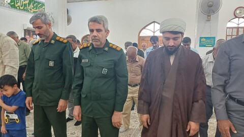 نماز جمعه بندرریگ به روایت تصویر