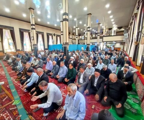 تصاویر/ اقامه نماز جمعه شهرستان چهاربرج