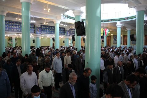 تصاویر/   آیین عبادی سیاسی نماز جمعه تکاب