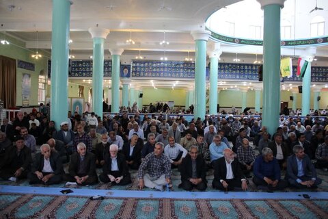 تصاویر/   آیین عبادی سیاسی نماز جمعه تکاب