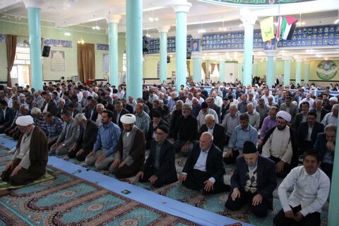 تصاویر/   آیین عبادی سیاسی نماز جمعه تکاب