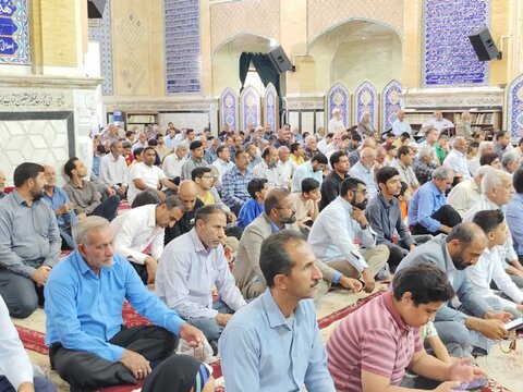 تصاویر/ نماز جمعه بم