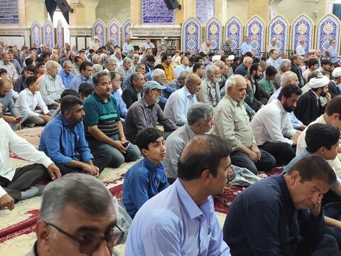 تصاویر/ نماز جمعه بم