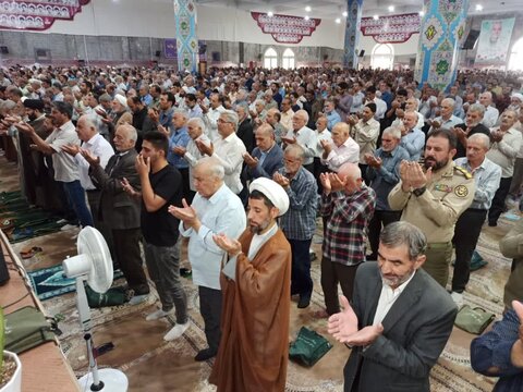 تصاویر/نمازعبادی سیاسی جمعه کاشان