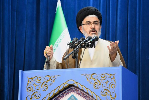 تصاویر/ آیین عبادی سیاسی نماز جمعه ارومیه