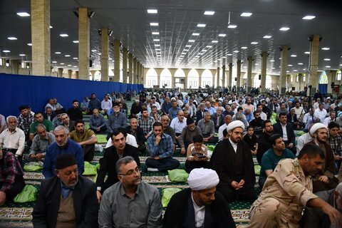 تصاویر/ آیین عبادی سیاسی نماز جمعه خوی