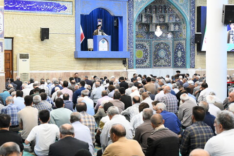 تصاویر/ آیین عبادی سیاسی نماز جمعه ارومیه