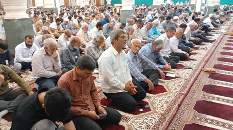 نماز جمعه برازجان به روایت تصویر