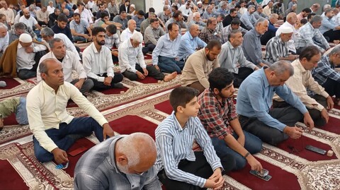 نماز جمعه برازجان به روایت تصویر