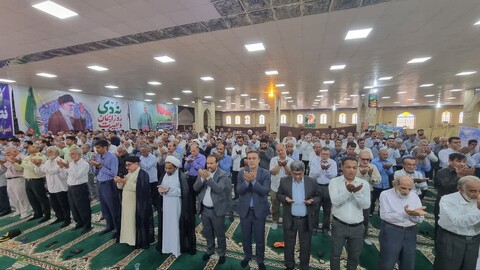 نماز جمعه گناوه به روایت تصویر