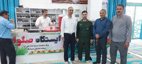 نمازجمعه امروز شهر جم به روایت تصویر