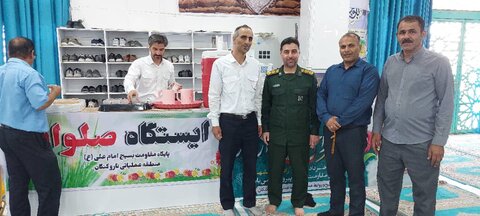 نمازجمعه امروز شهر جم به روایت تصویر