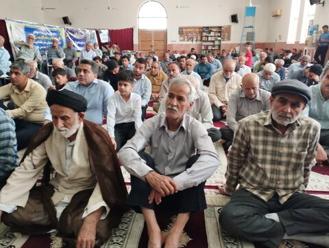 آیین عبادی سیاسی نمازجمعه سعدآباد به روایت تصویر