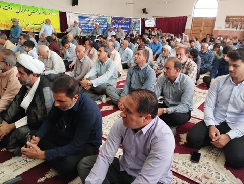 آیین عبادی سیاسی نمازجمعه سعدآباد به روایت تصویر